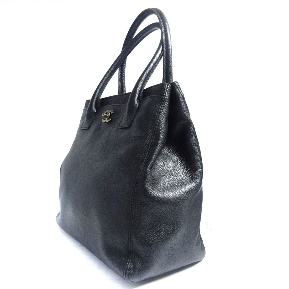 Chanel Caviar Skin Executive Tote Bag Black - Picture 3 of 12